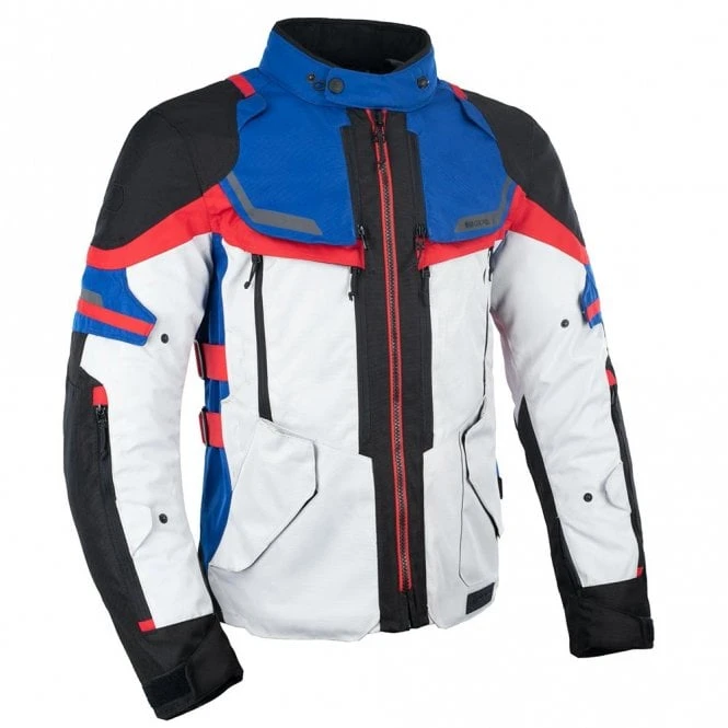 Oxford Products Oxford (2023) Jacket - Rockland Mens - Arctic/Black/Red 1 Oxford Products Oxford (2023) Jacket - Rockland Mens - Arctic/Black/Red