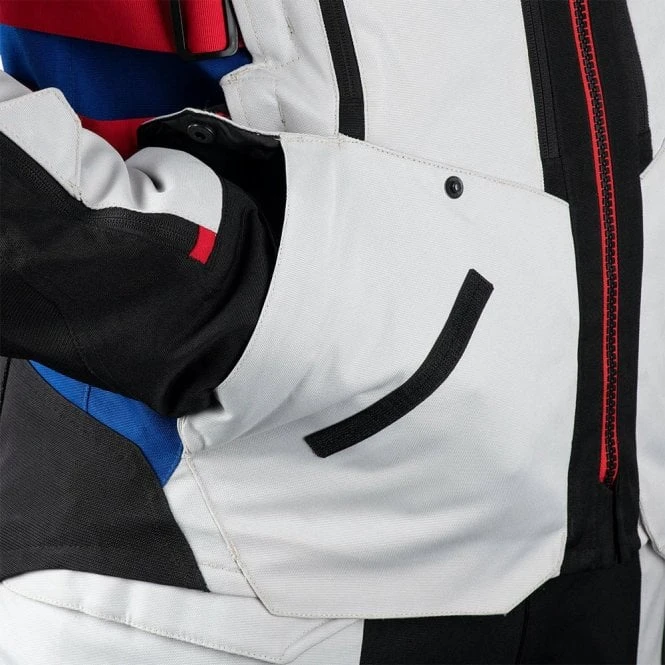 Oxford Products Oxford (2023) Jacket - Rockland Mens - Arctic/Black/Red 4 Oxford Products Oxford (2023) Jacket - Rockland Mens - Arctic/Black/Red - Image 4