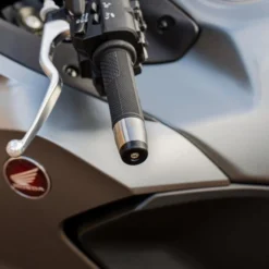 Oxford Products Oxford (BarEnds) - Bar Ends With Weight (240g) - Black/Silver -Bicycle Equipment Store oxford products oxford barends bar ends with weight 240g black silver p26005 316549 medium