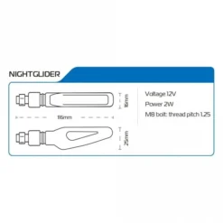 Oxford Products Oxford Indicators - NightGlider - Sequential(EL361) -Bicycle Equipment Store oxford products oxford indicators nightglider sequential el361 p14973 317207 medium