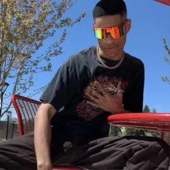 Pit Viper Pit Viper - Sunglasses - DW - THE HOT SHOT W/Polarized Rainbow Iridium -Bicycle Equipment Store pit viper sunglasses dw the hot shot w polarized rainbow iridium p25516 260952 medium