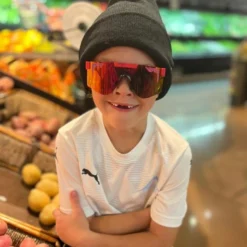 Pit Viper Pit Viper - Sunglasses - XS/Youth - THE RADICAL W/Pink Iridium -Bicycle Equipment Store pit viper sunglasses xs youth the radical w pink iridium p25110 259468 medium