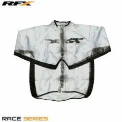 Race FX Race Fx - Jacket - Youth - Rain/Wet - Clear W/Black