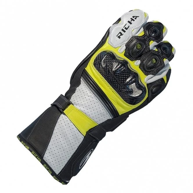 Richa Richa (2023) Gloves - Ravine (Black/Fluo) 1 Richa Richa (2023) Gloves - Ravine (Black/Fluo)