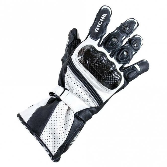 Richa Richa (2023) Gloves - Ravine (Black/White) 1 Richa Richa (2023) Gloves - Ravine (Black/White)
