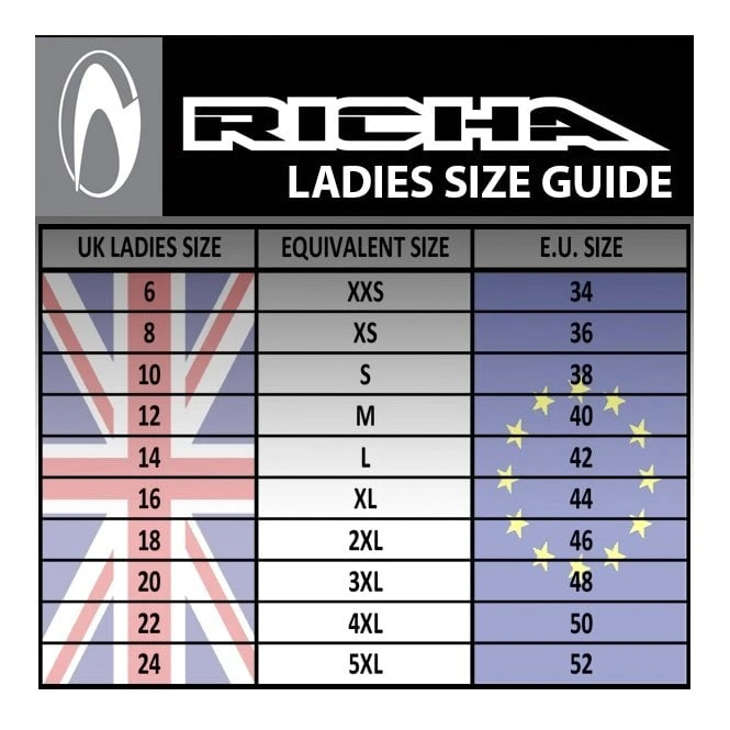 Richa Richa (2023) Ladies Jacket - Chloe 2 (Black) 6 Richa Richa (2023) Ladies Jacket - Chloe 2 (Black) - Image 6