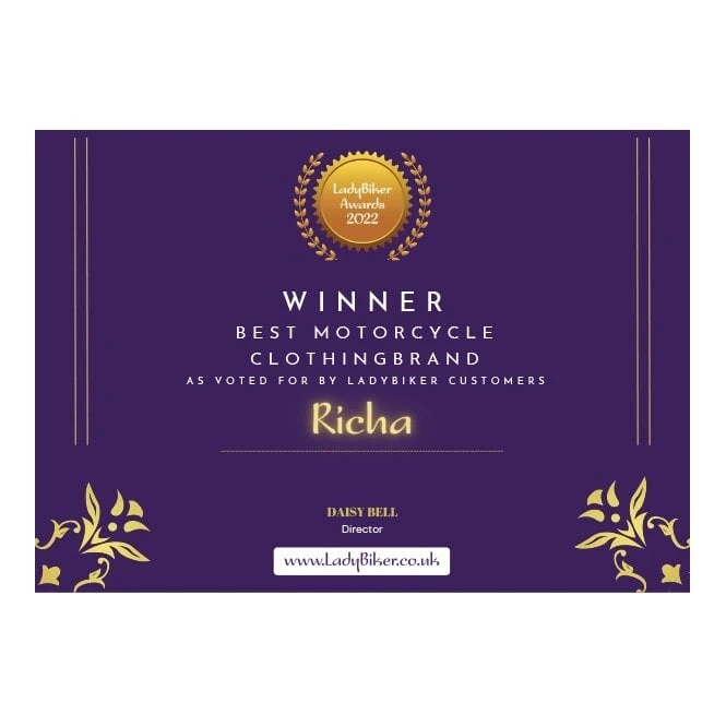 Richa Richa (2023) Ladies Jacket - Chloe 2 (Black) 8 Richa Richa (2023) Ladies Jacket - Chloe 2 (Black) - Image 8