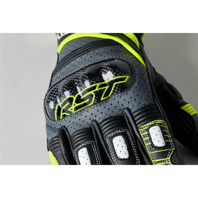 RST RST (2023) Gloves, Leather - Fulcrum CE (Grey/Fluo Yellow/Black) 3 RST RST (2023) Gloves, Leather - Fulcrum CE (Grey/Fluo Yellow/Black) - Image 3