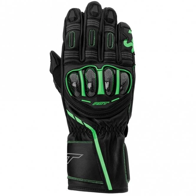 RST RST (2023) Gloves - S-1 CE (Black/Green) 1 RST RST (2023) Gloves - S-1 CE (Black/Green)