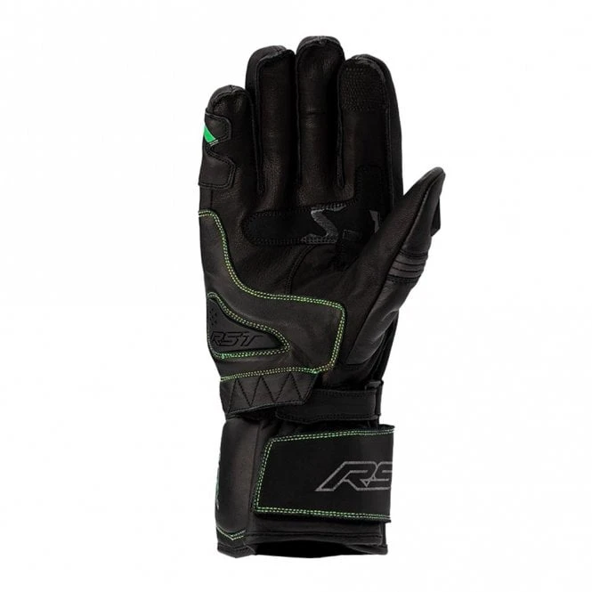 RST RST (2023) Gloves - S-1 CE (Black/Green) 2 RST RST (2023) Gloves - S-1 CE (Black/Green) - Image 2