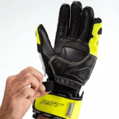 RST RST (2023) Gloves - Tractech Evo 4 CE (Fluo Yellow/Black) -Bicycle Equipment Store rst 2023 gloves tractech evo 4 ce fluo yellow black p9066 215422 medium