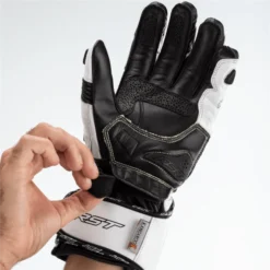 RST RST (2023) Gloves - Tractech Evo 4 CE (White/Black) -Bicycle Equipment Store rst 2023 gloves tractech evo 4 ce white black p9069 215444 medium