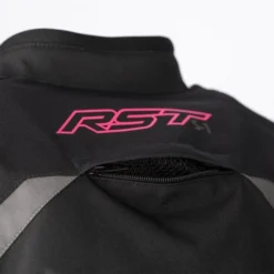 RST RST (2023) Ladies Jacket, Textile - S-1 CE (Black/Neon Pink) -Bicycle Equipment Store rst 2023 ladies jacket textile s 1 ce black neon pink p20214 215990 medium