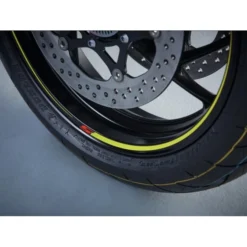 Suzuki Suzuki Genuine Part - Wheel Decal Each, Yellow (GSX-S 1000/A/FA, GSX1300R) - 990D0-WHL02-YEL