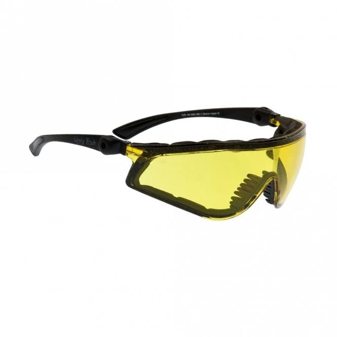 Ugly Fish Ugly Fish (Sunglasses) Flair+PS RS5959 - Matt Black Frame W/Yellow Lens 3 Ugly Fish Ugly Fish (Sunglasses) Flair+PS RS5959 - Matt Black Frame W/Yellow Lens - Image 3